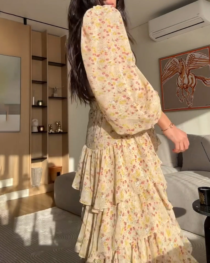 Elegant Two Ways To Wear Flowers Dress