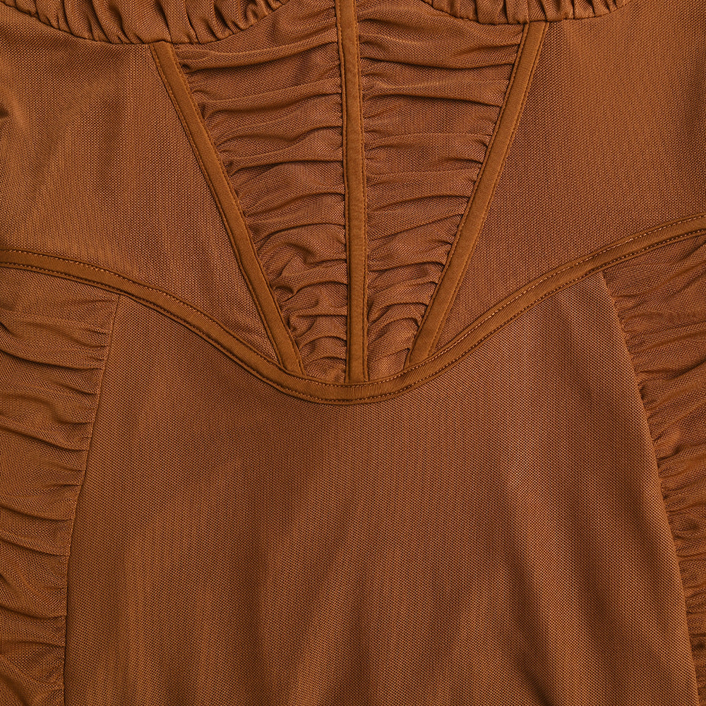 Sexy low-cut tight-fitting dress autumn long sleeve halter backless hip dresses for women