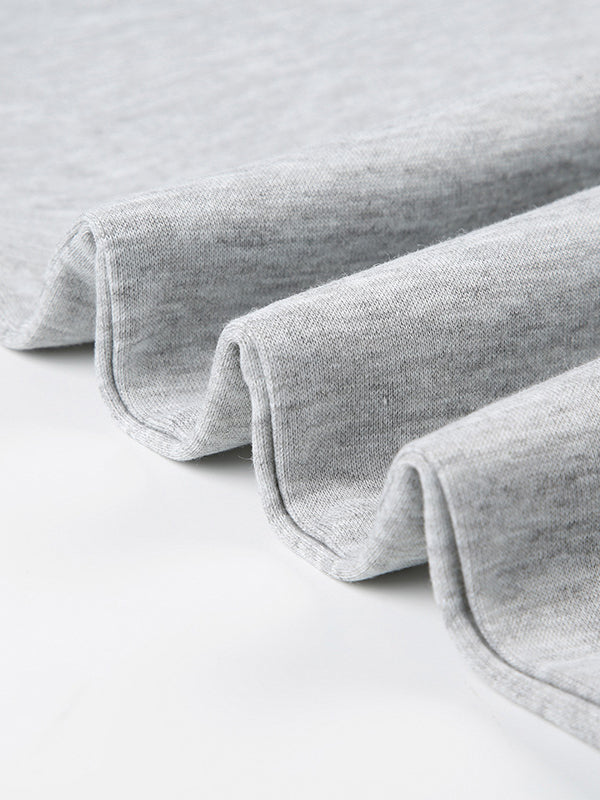 Flared Pants Loose Drawstring Pockets Solid Color Pants Trousers