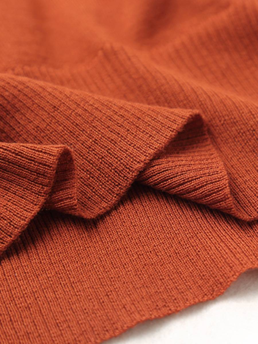 Thin Lantern Sleeve Turtleneck Women's Sweater