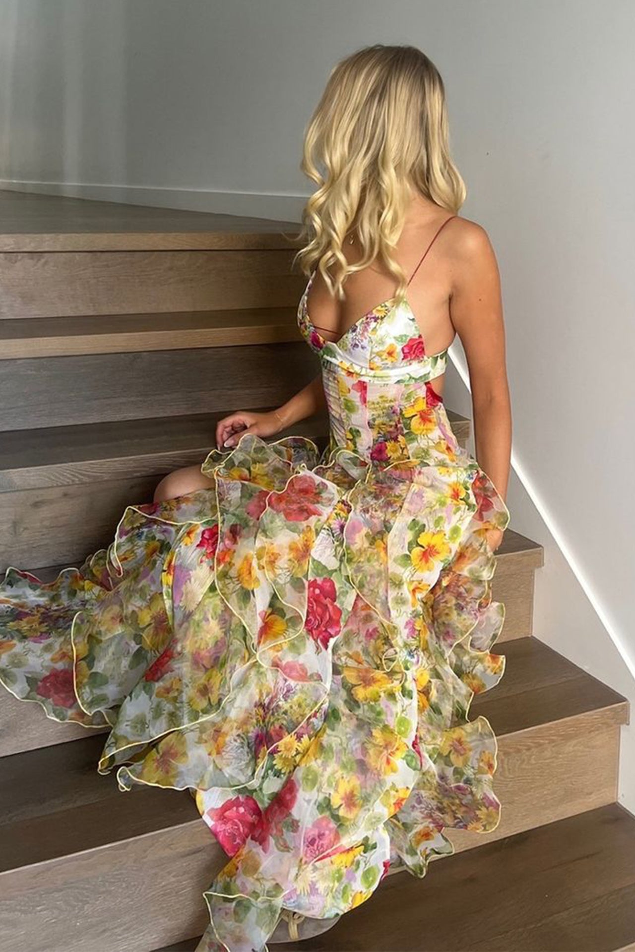 Sabrina Floral Maxi Dress
