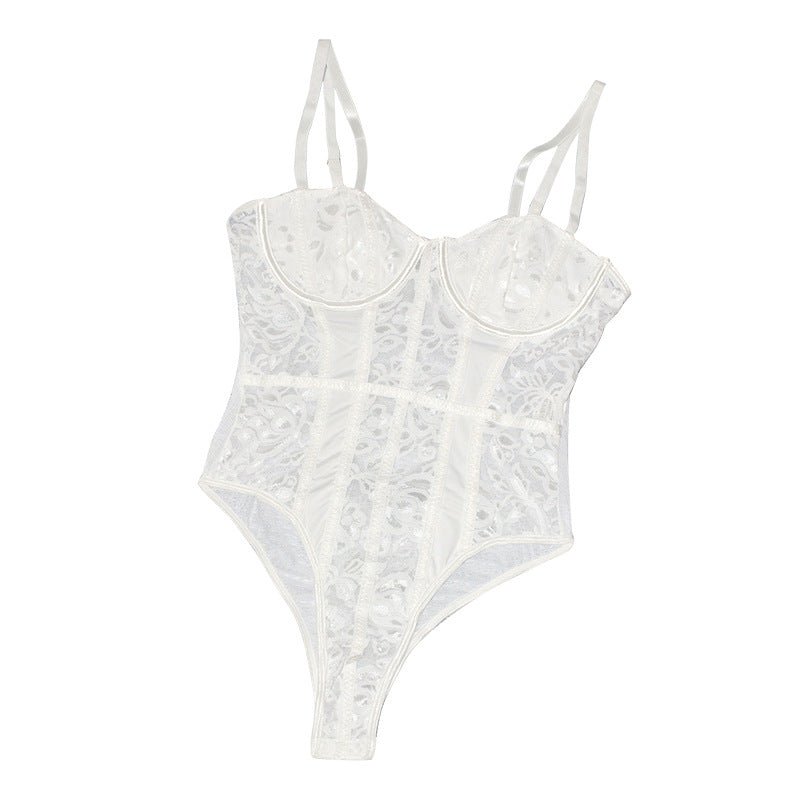 New Spice Girl one-piece sling vest perspective sex clothes