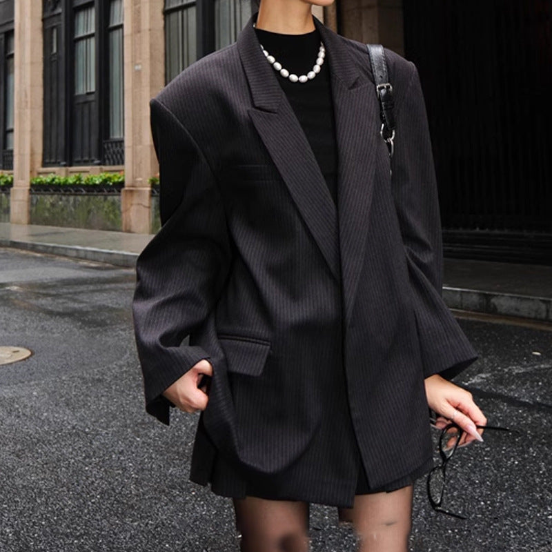 Jacket Women's Autumn 2024 New High-end Casual Suit Winter Coat