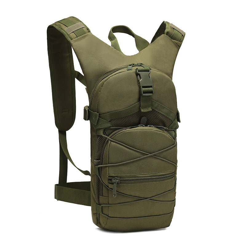 Outdoor cycling bag, camouflage waterproof Oxford cloth small backpack women's bag outdoor portable tactical backpack