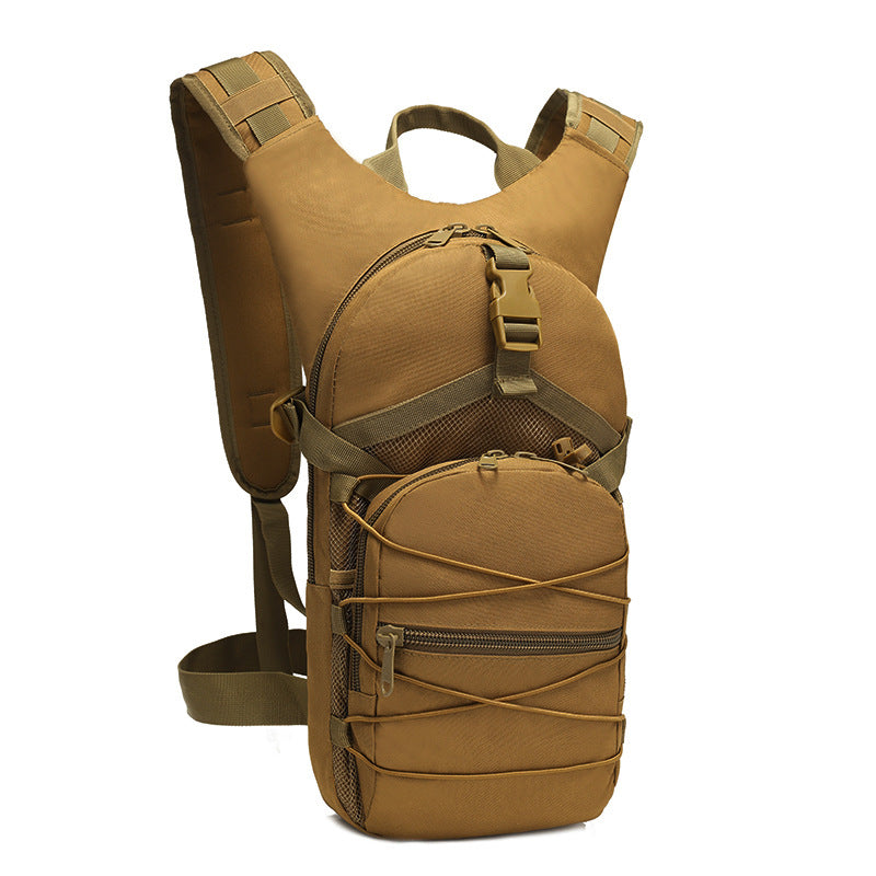 Outdoor cycling bag, camouflage waterproof Oxford cloth small backpack women's bag outdoor portable tactical backpack
