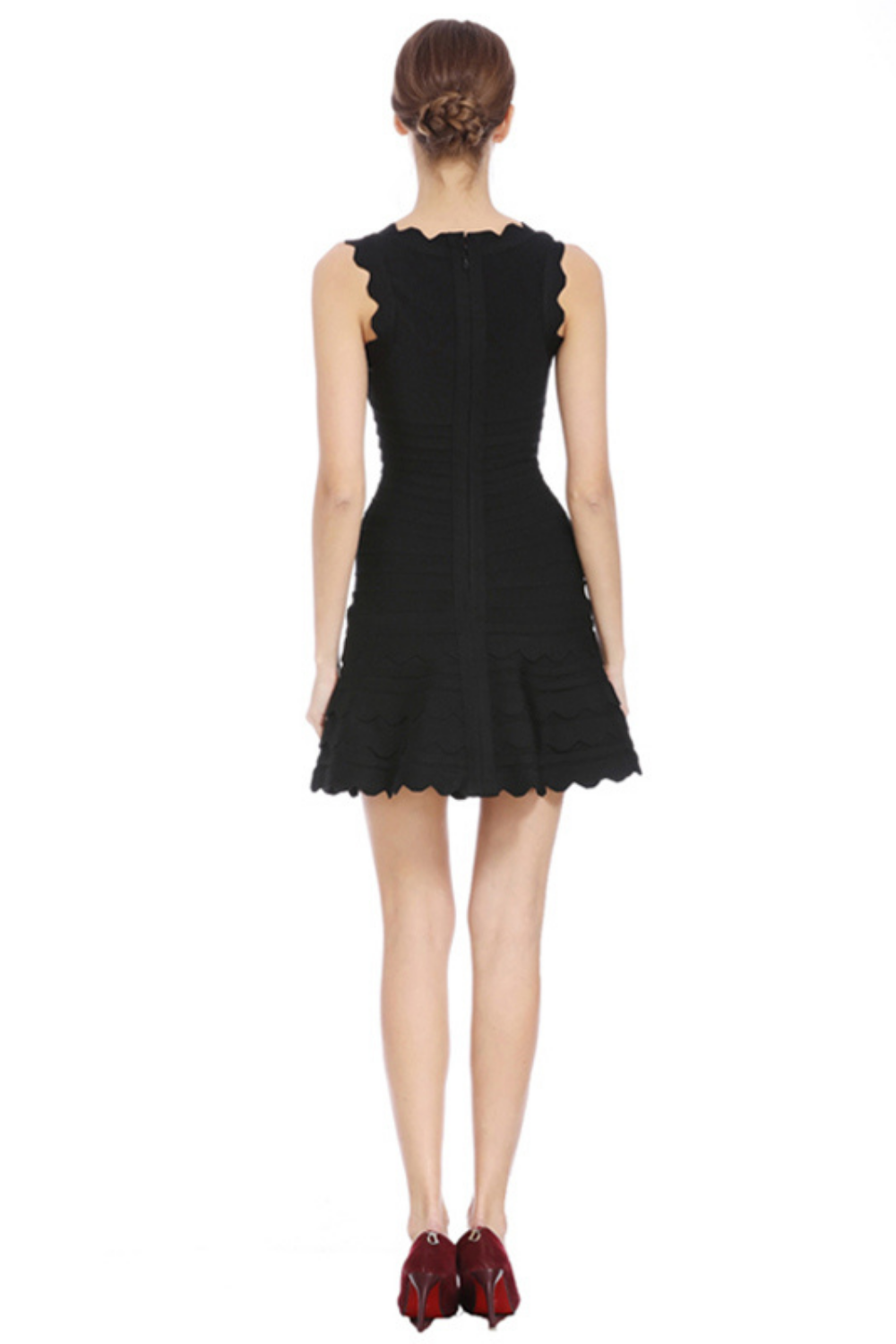 Violeta Layered A-Line Bodycon Dress