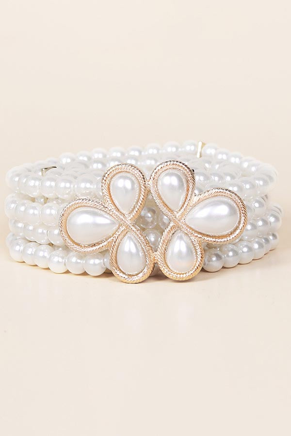 Elegant and Stylish Pearls Belt