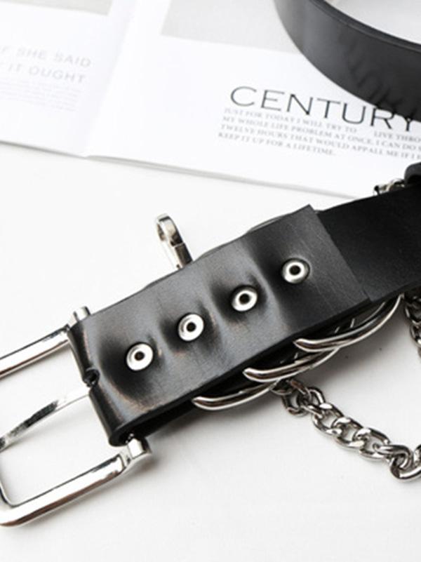 Metal Multi-Ring Chain Belt