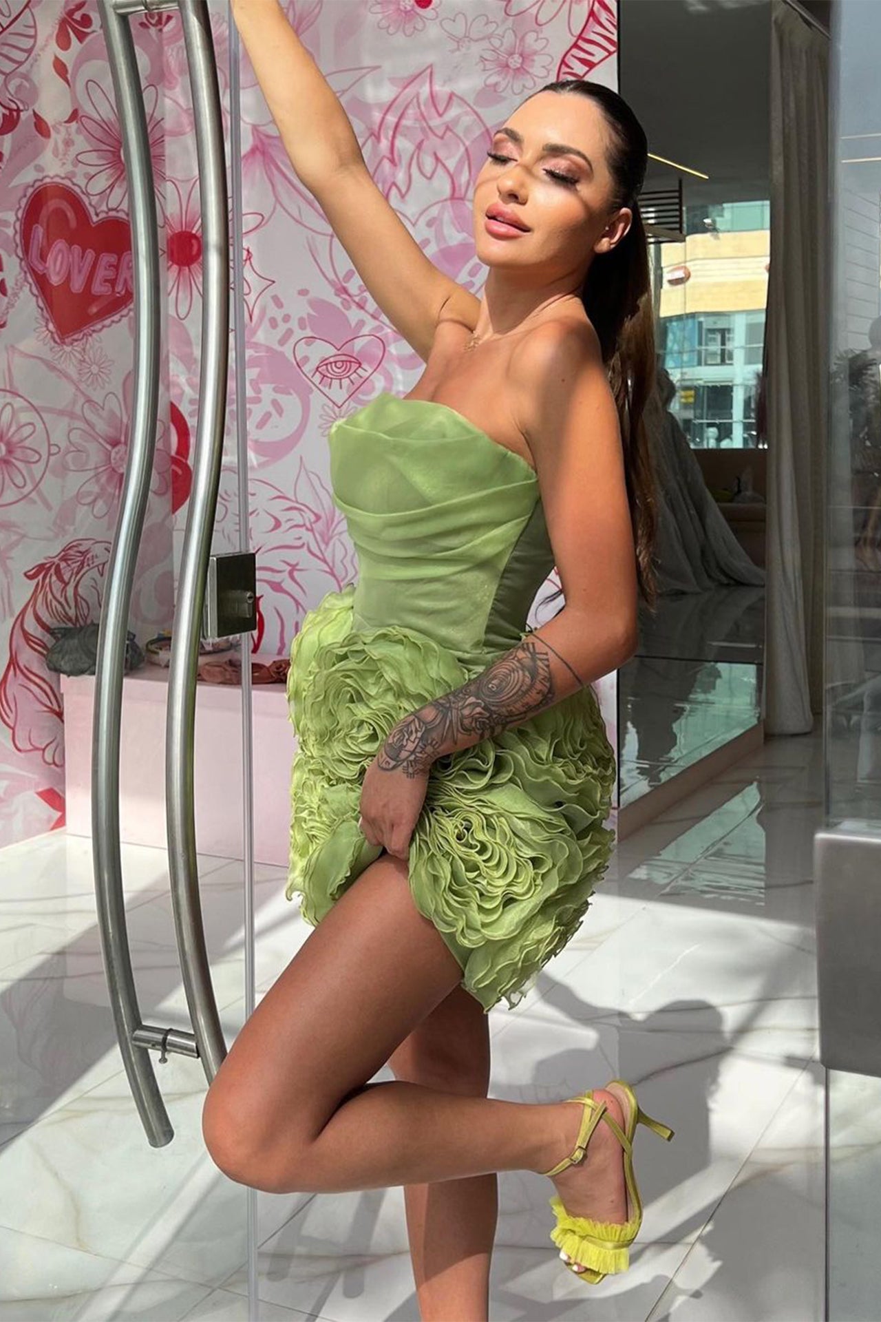 Victoria Strapless Mini Dress