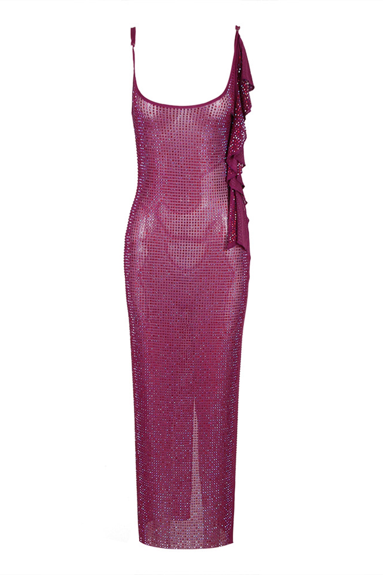 Inara Rhinestone Midi Dress