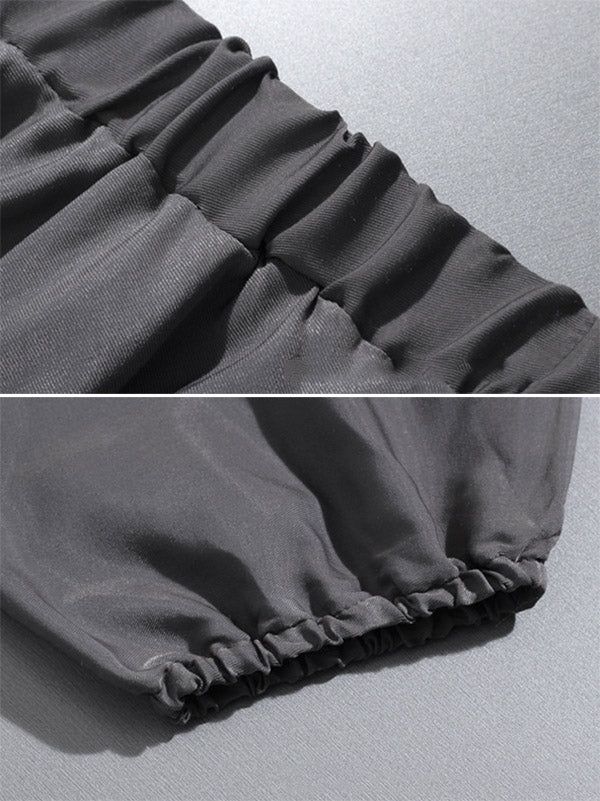 3 Colors Elasticity Cuprammonuium Knickerbockers Culotte Pants