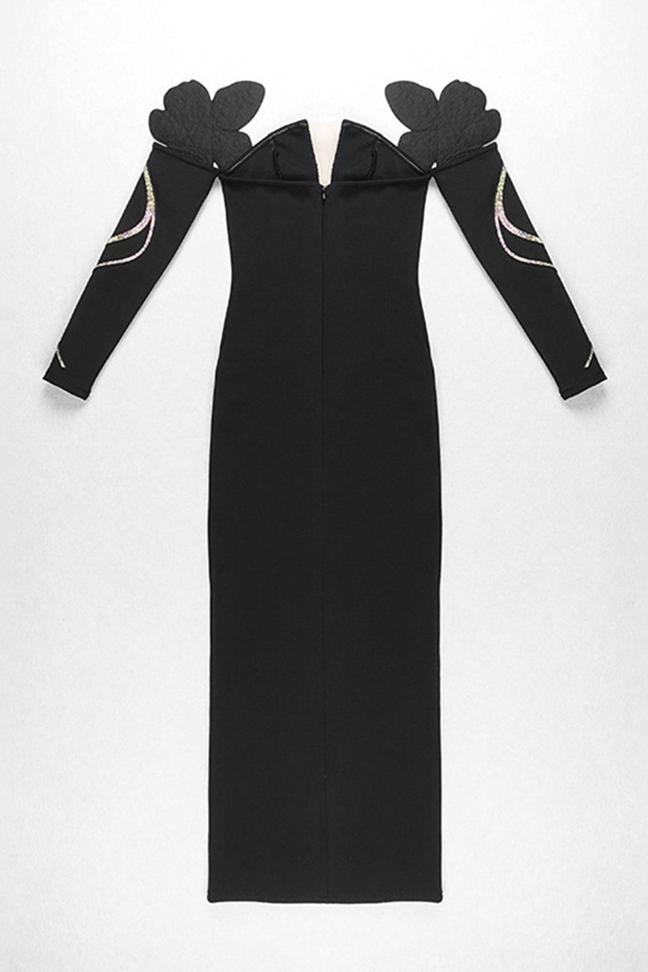 Rafaela V-Neck Split Maxi Dress