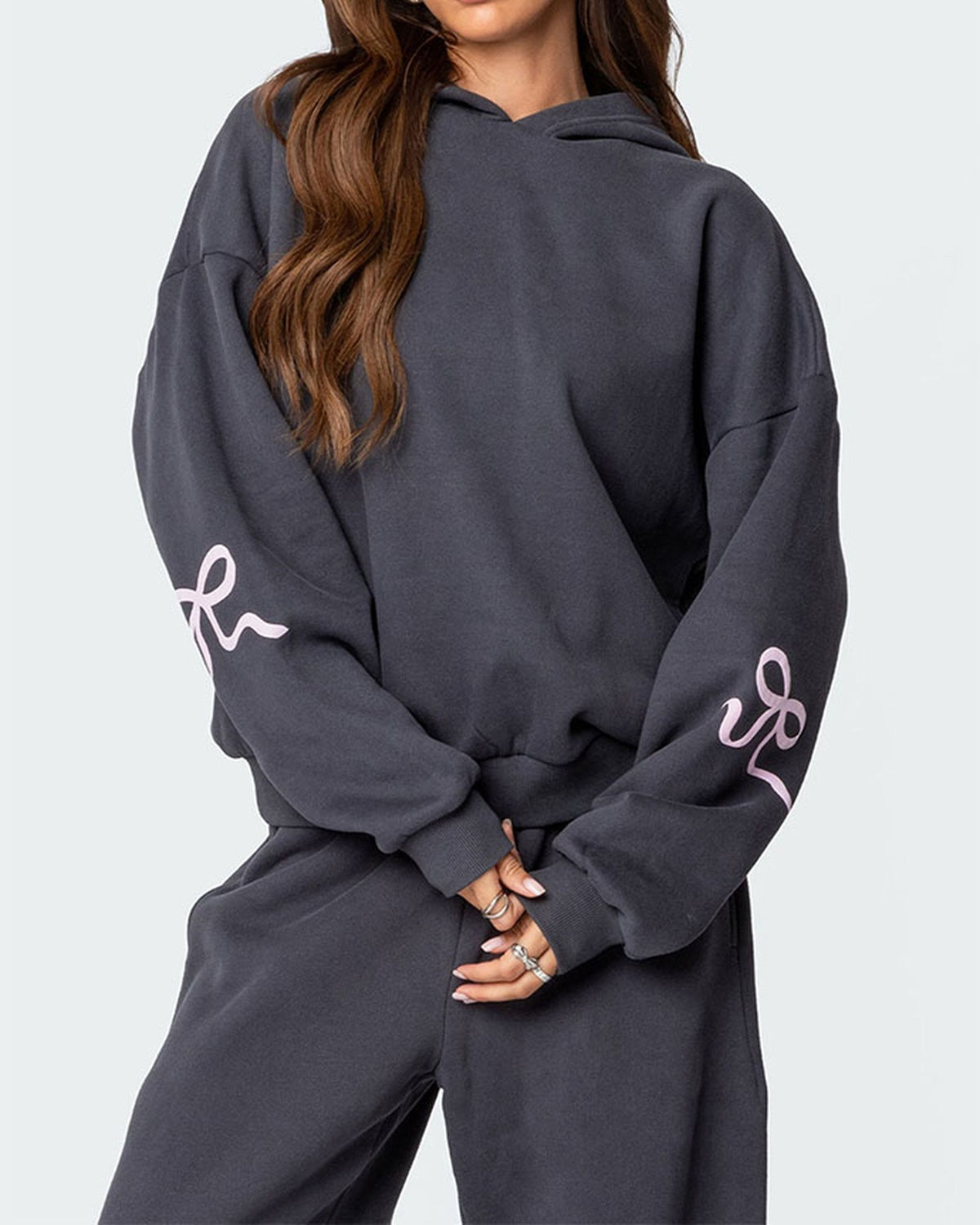 Butterfly Hooded Sweatshirt Sweatpants Set (Buy 2 Free Shipping)