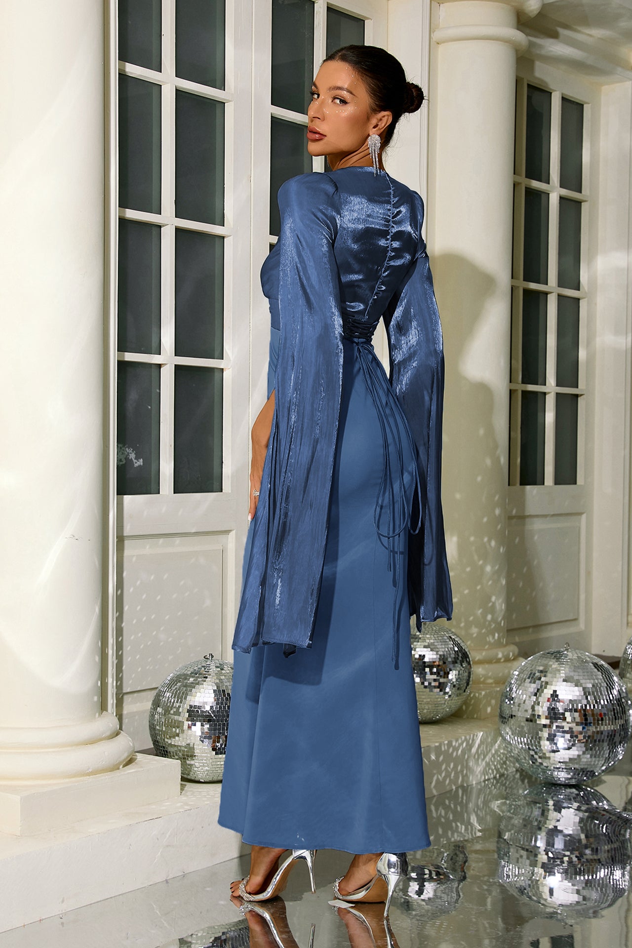 Eulalia Long Sleeve Maxi Dress