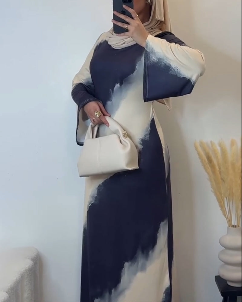 Elegant Gradient Dress