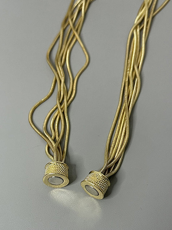 Chains Geometric Necklaces Accessories