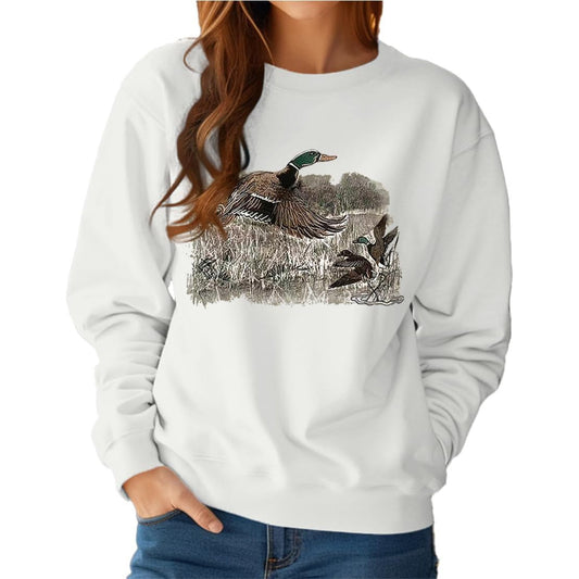 🦆Women's Vintage Mallard Duck Sweatshirt(Buy 2 Free Shipping)