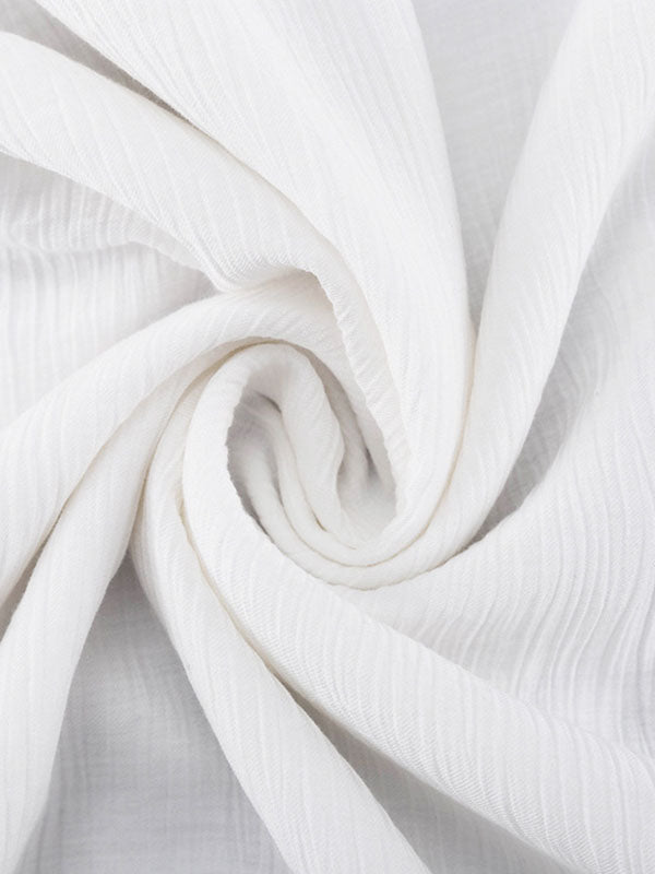 Puff Sleeve Waisted Maxi White Dress