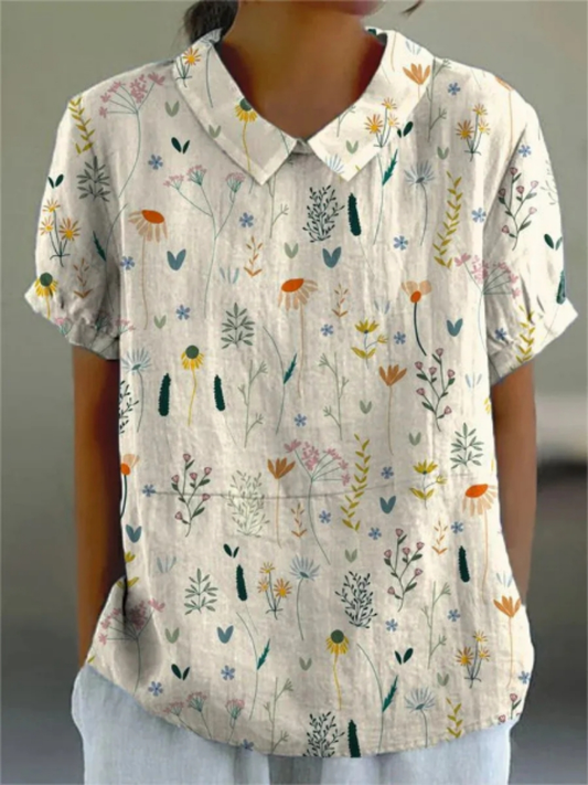 Women's Printed Vintage Shirt