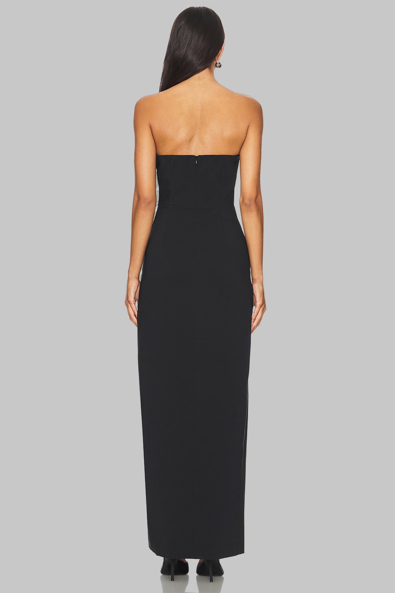 Georgia Bow Trim Maxi Dress