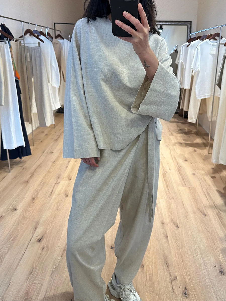 Irregular strap casual two-piece set