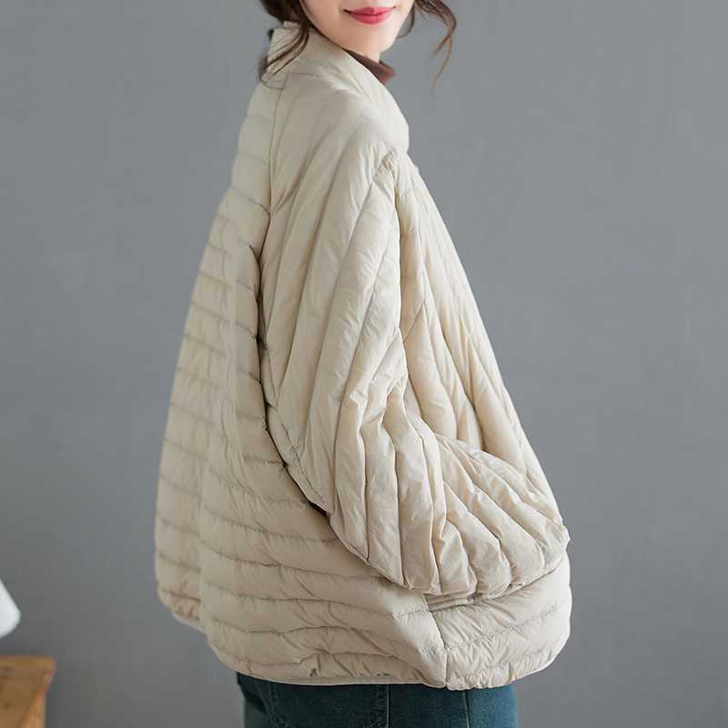 Lightweight Solid Color Cotton Outerwear