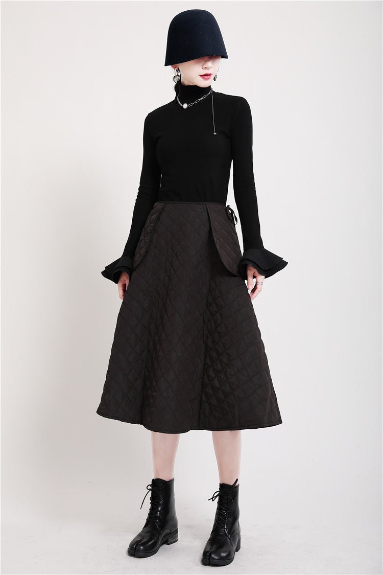 Special Solid Color Stretch Turtleneck Cotton T-Shirt