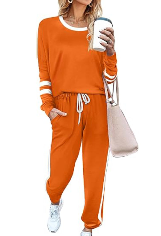 Women’s Casual Crewneck Pullover 2 Piece Sets (Buy 2 Free Shipping)