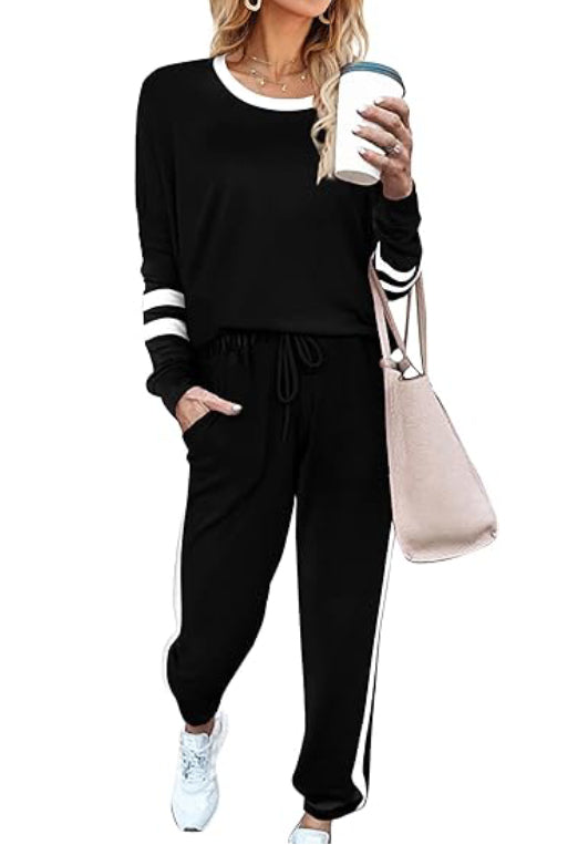 Women’s Casual Crewneck Pullover 2 Piece Sets (Buy 2 Free Shipping)