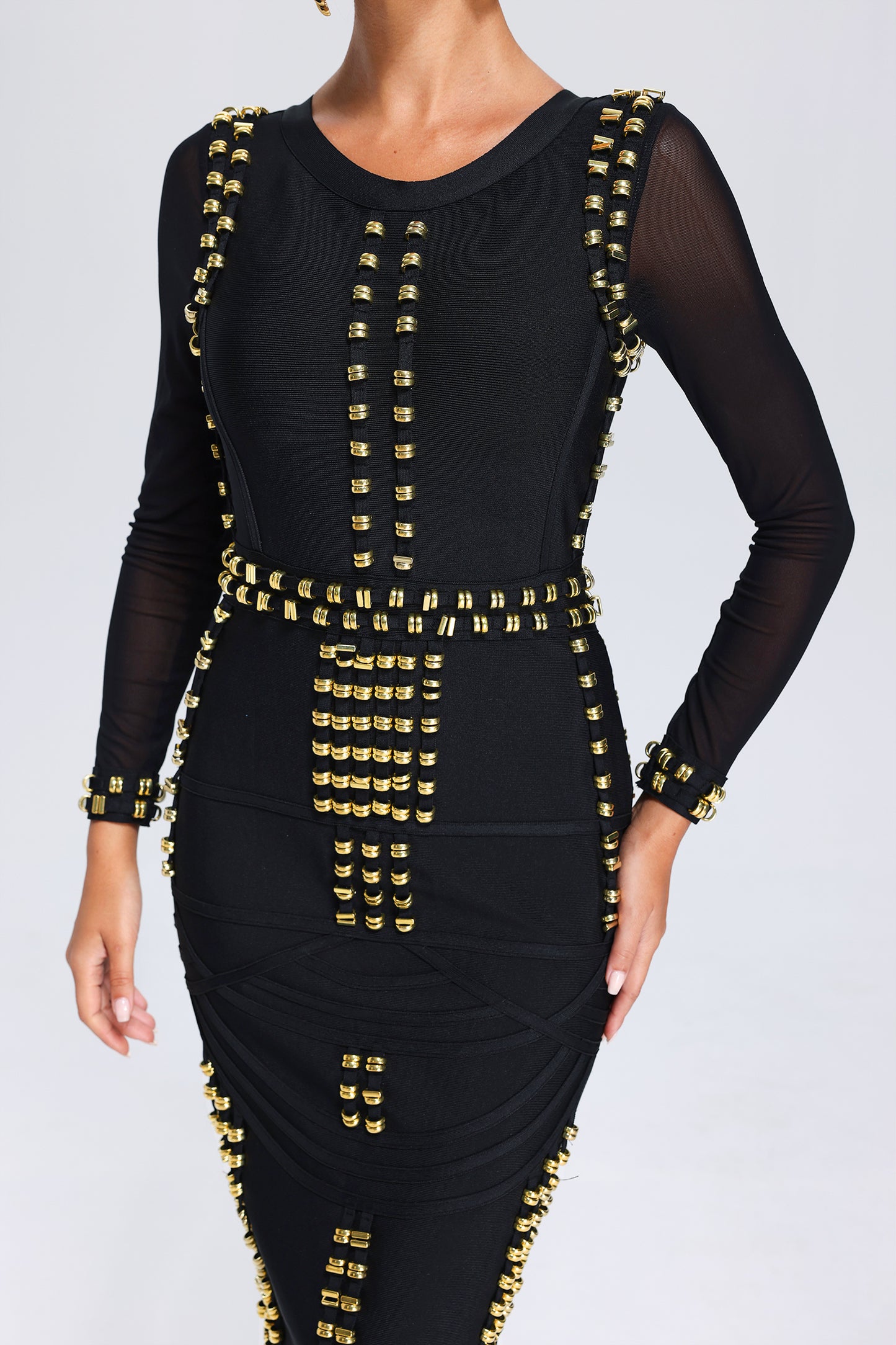 Jaza Bandage Midi Dress