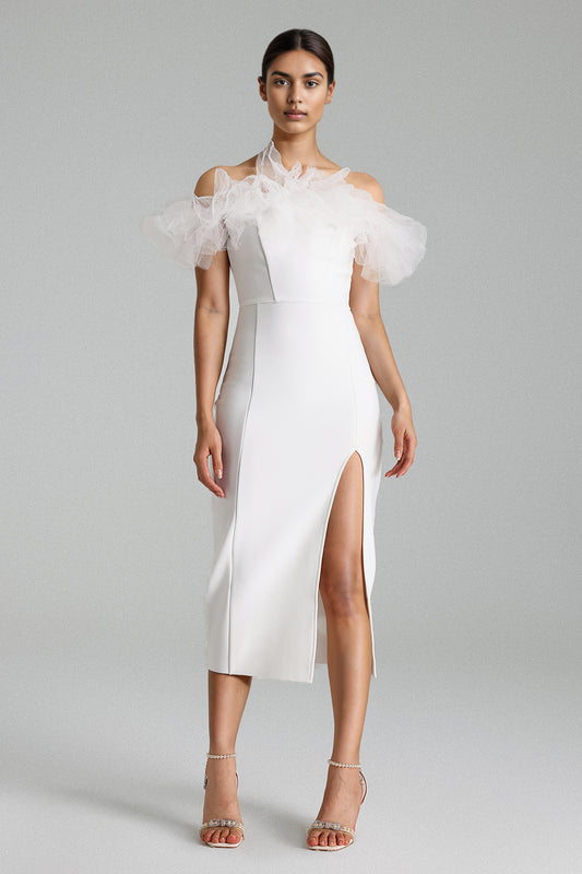 Trinaco High Slit Bandage Dress