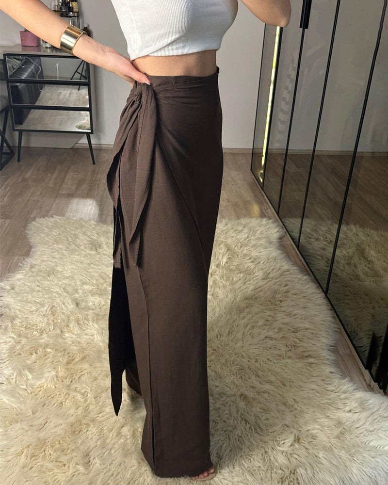 Fashion Comfortable Lace-Up Pants