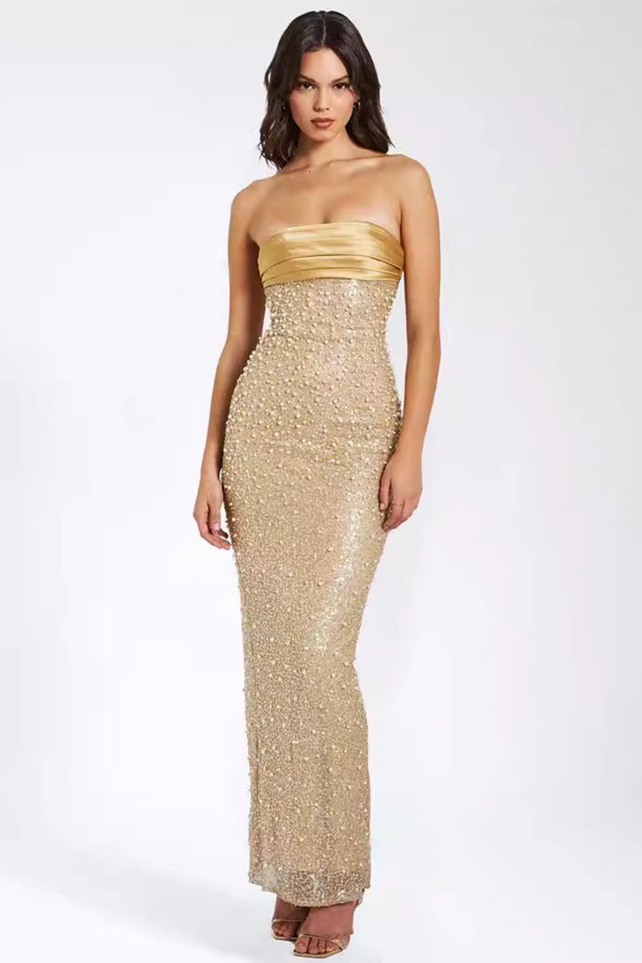 Grace Bandeau Maxi Dress