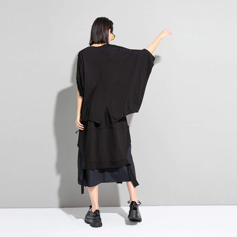 Comfortable and Breathable Batwing Sleeve Top