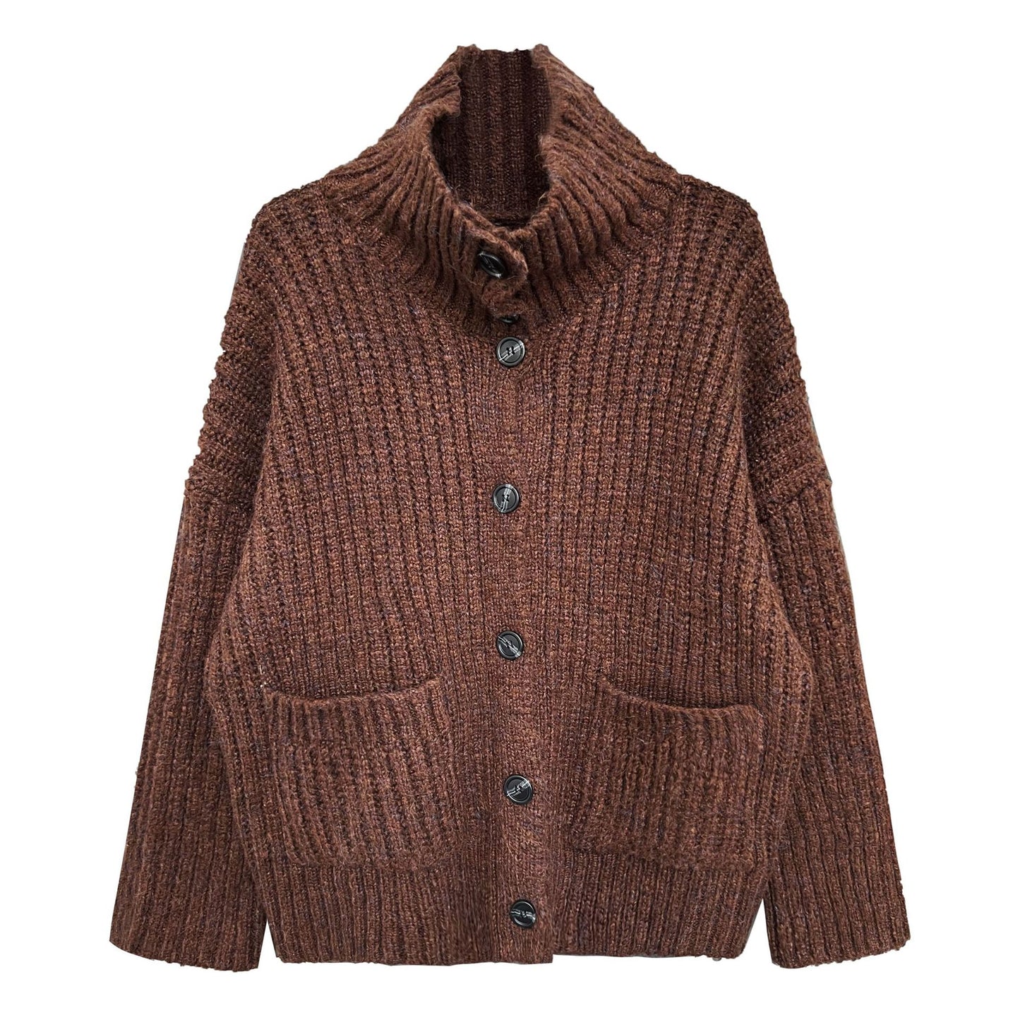 Loose Wool Turtleneck Sweater Outerwear