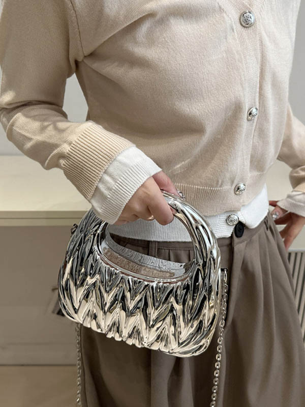 Chains Geometric Crossbody Bags Handbags