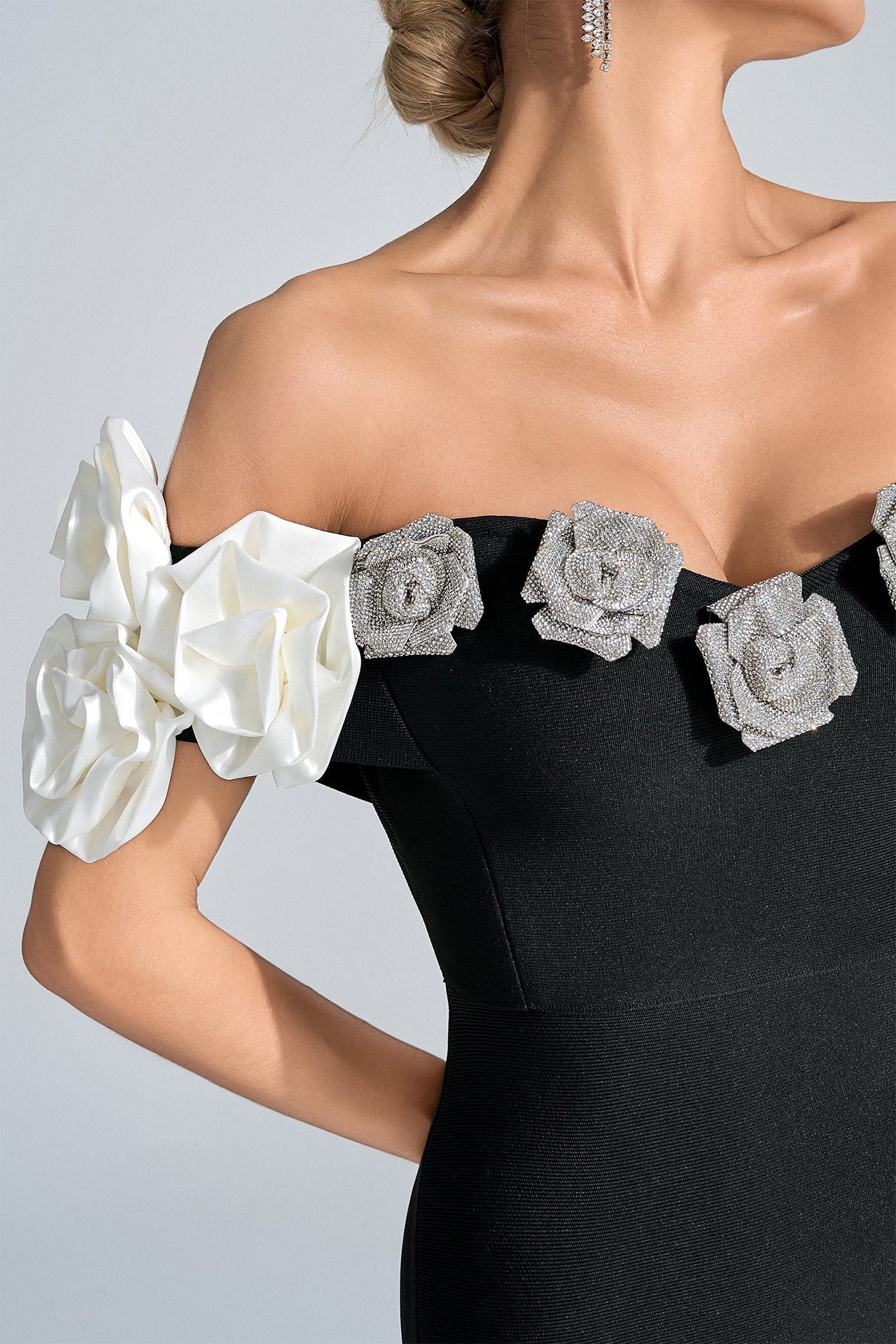 Elianna Off Shoulder Maxi Dress