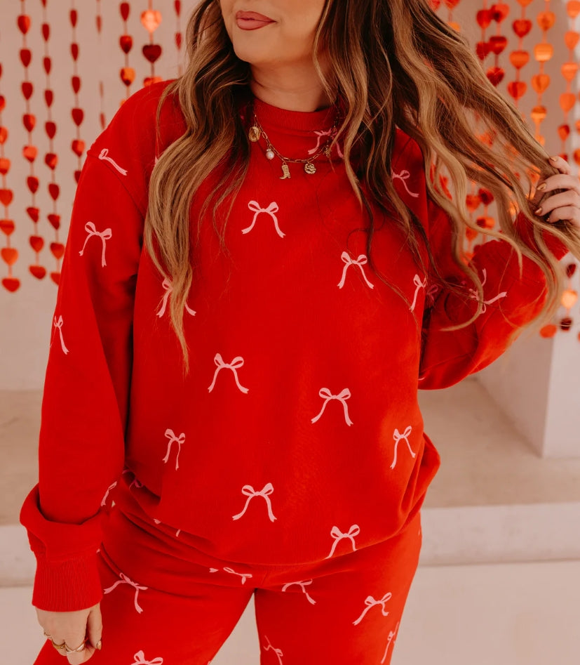 🎀Women's  2025 New Bow Detail Casual Sets(Buy 2 Free Shipping)