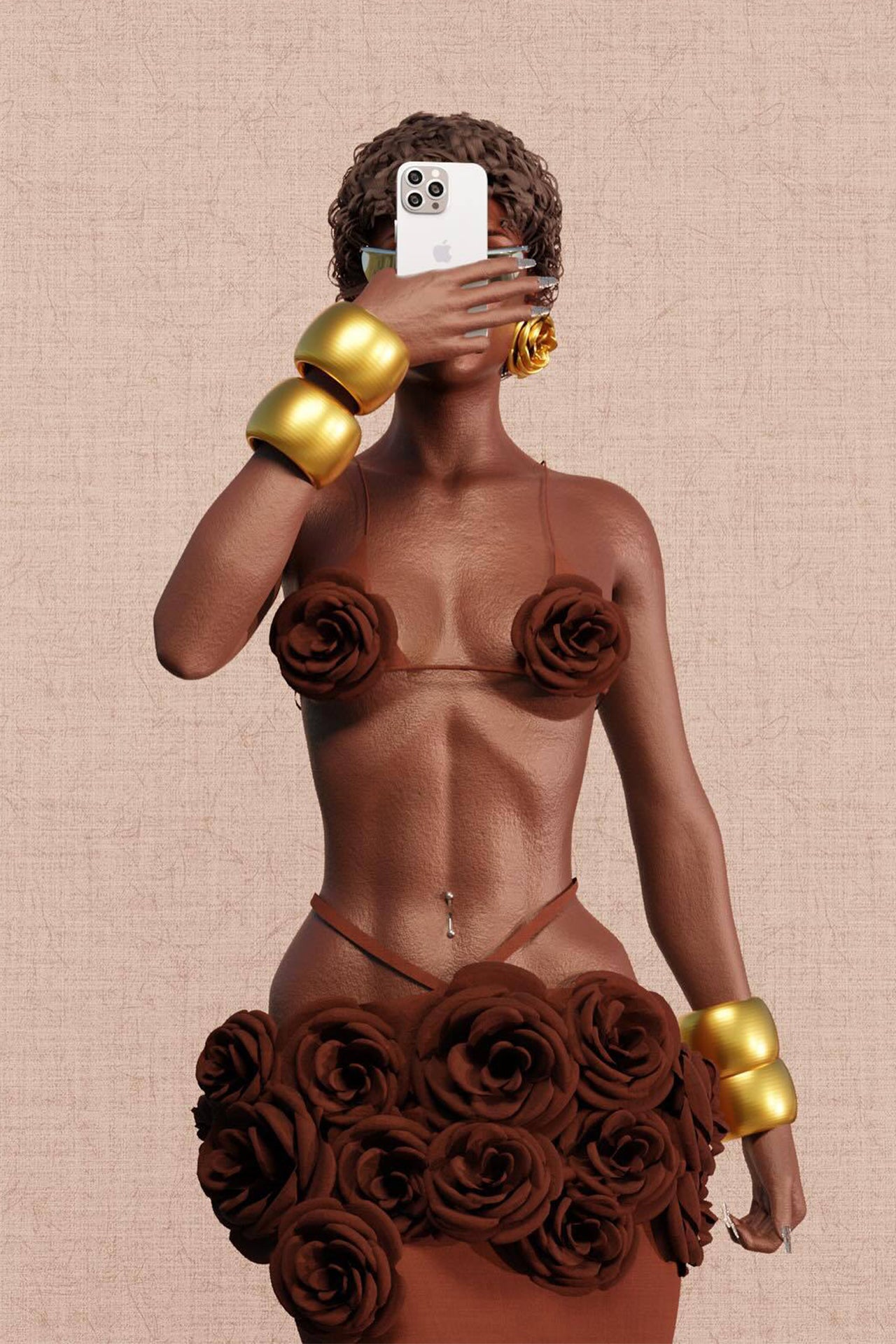 Alana Flower Skirt Two Piece Set