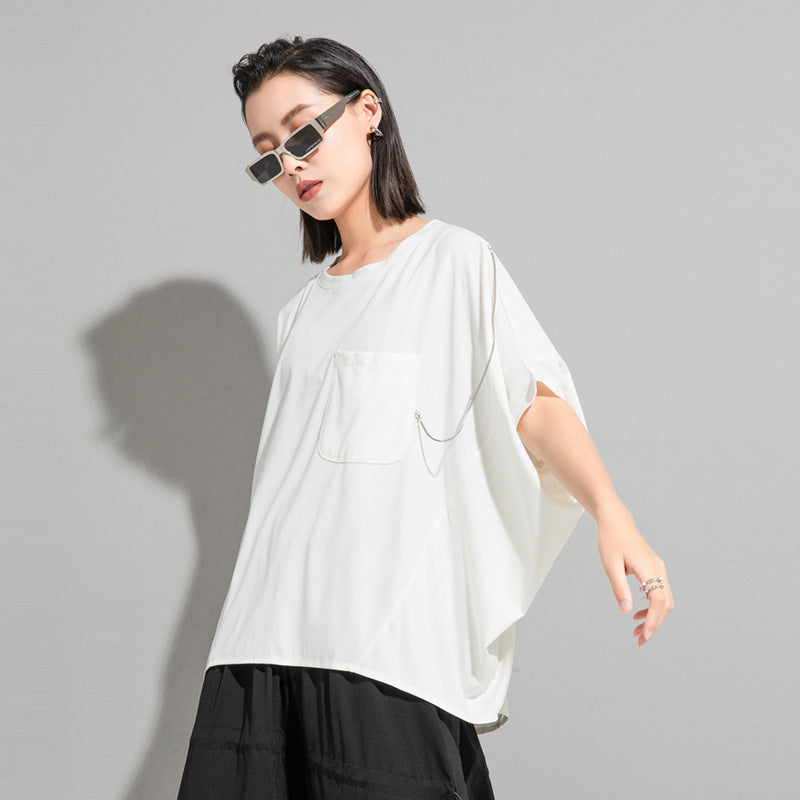 Comfortable and Breathable Batwing Sleeve Top