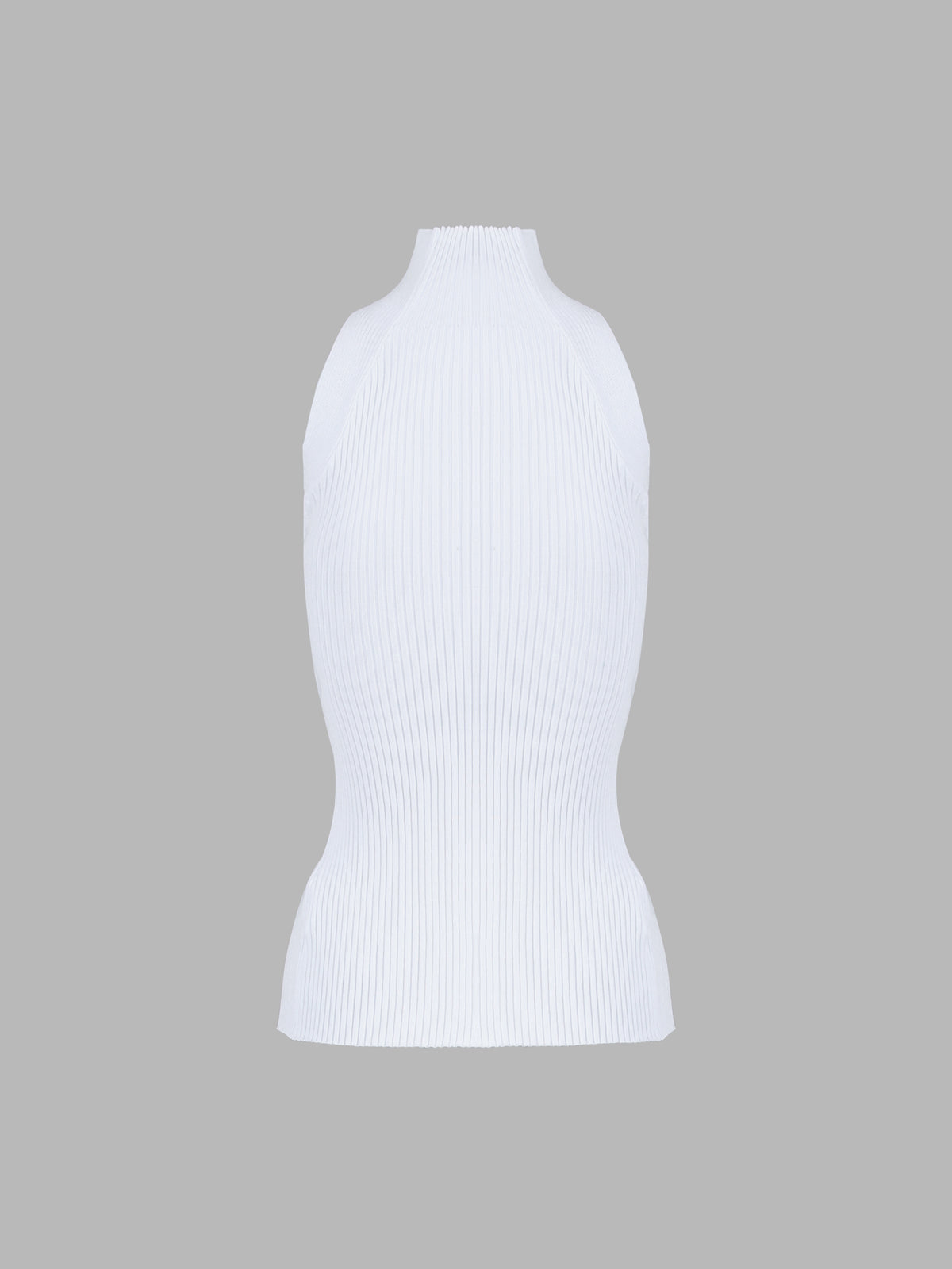 Twist Cutout Mockneck Rib Top