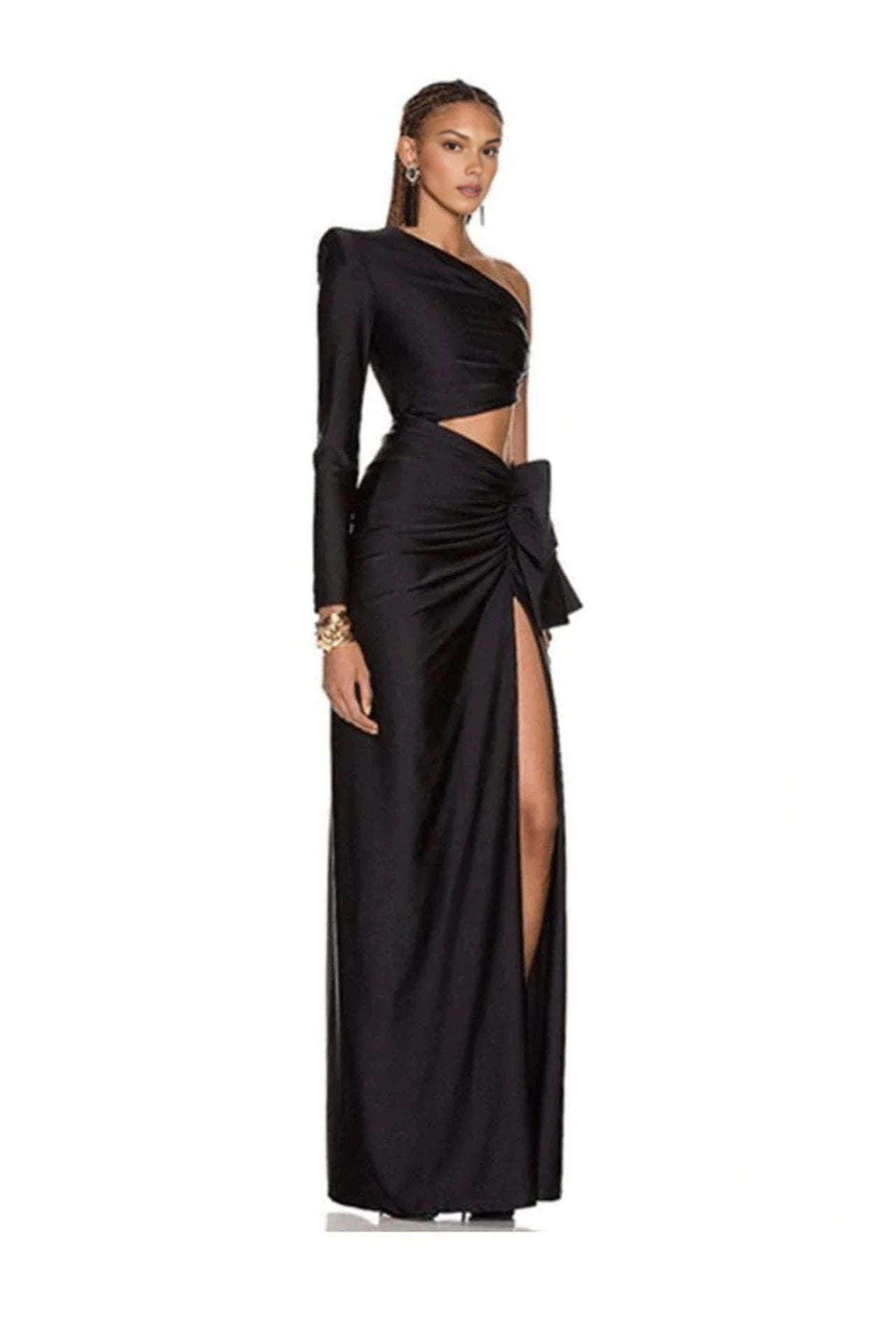 Aurora Maxi Dress-Black