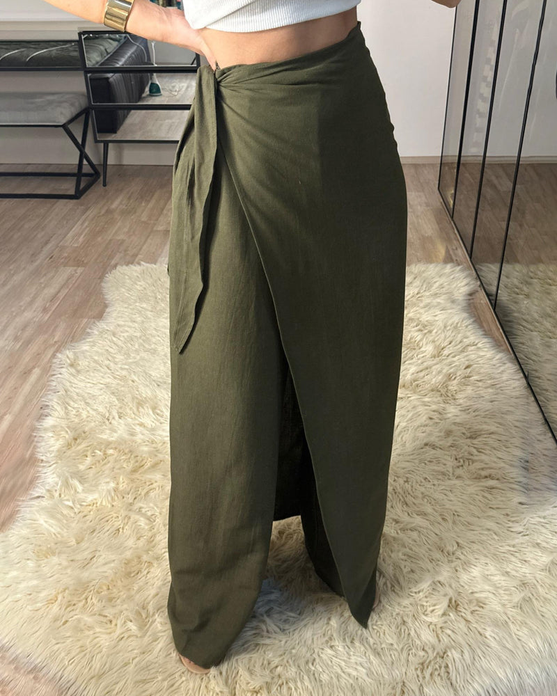 Fashion Comfortable Lace-Up Pants