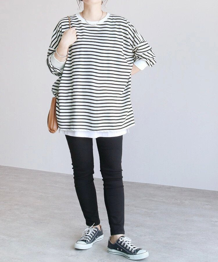 Casual Cotton Long Sleeve Sweatshirt