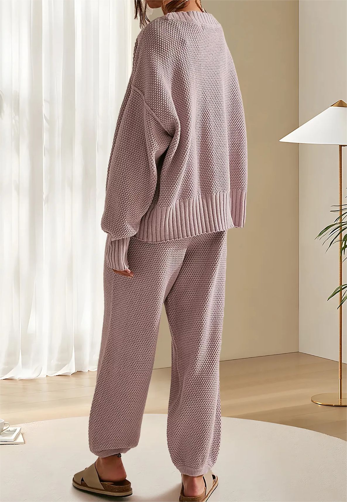 Soft Ribbed Knit Set (Buy 2 Free Shipping)