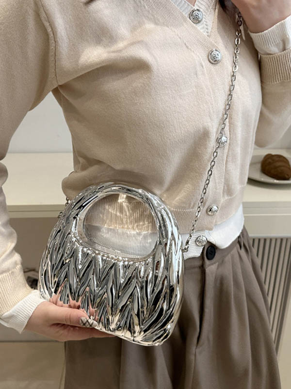 Chains Geometric Crossbody Bags Handbags