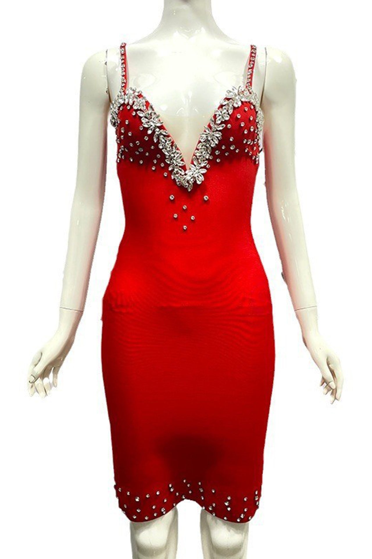 Renata V-Neck Midi Dress