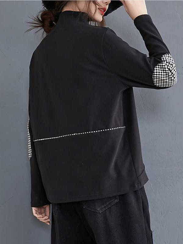 Classic Velvet Turtleneck Sweatshirt