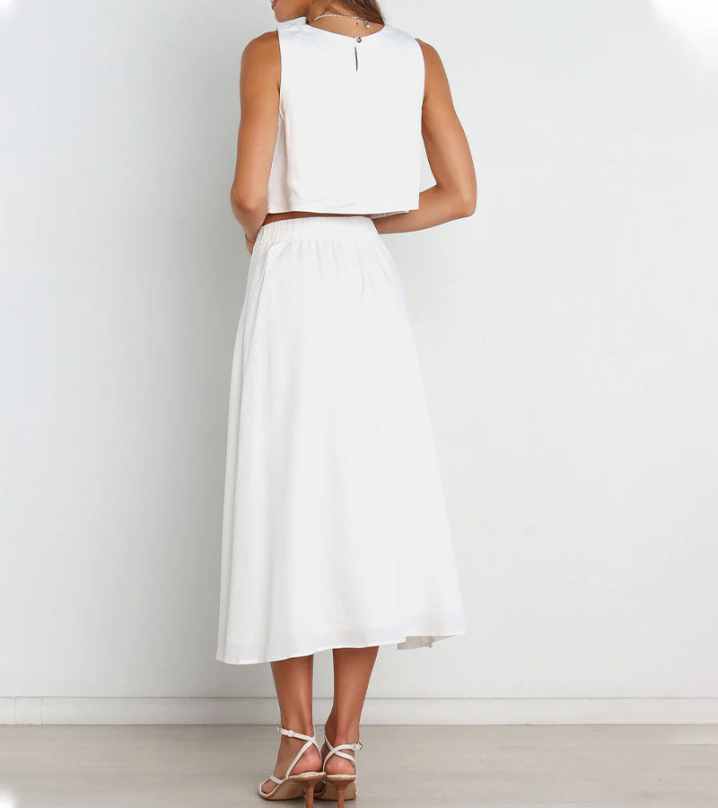 Sweet Sexy Waist Solid Color Suits