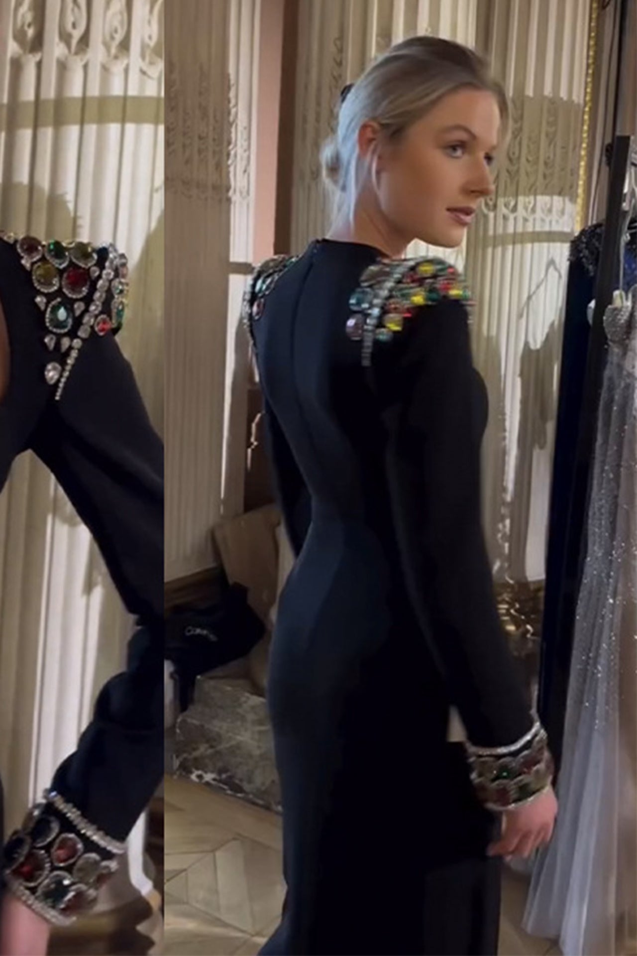 Sapphira Long Sleeve Maxi Dress